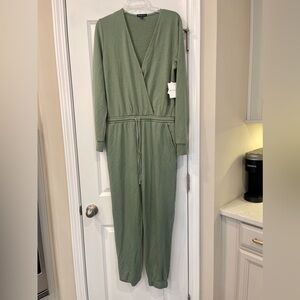 Olive Green Women's Jumpsuit
